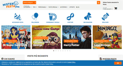 Desktop Screenshot of misterfesta.com